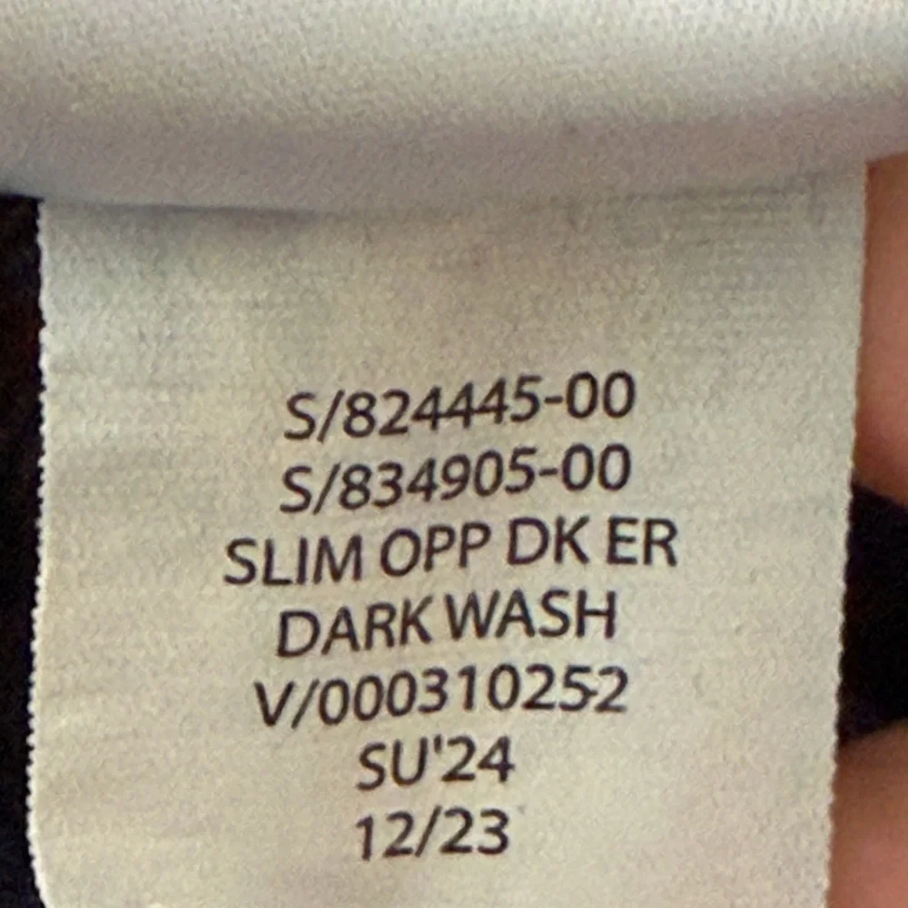 GAP Slim Fit Men’s Jeans 38x32 Dark Wash Stretch Denim